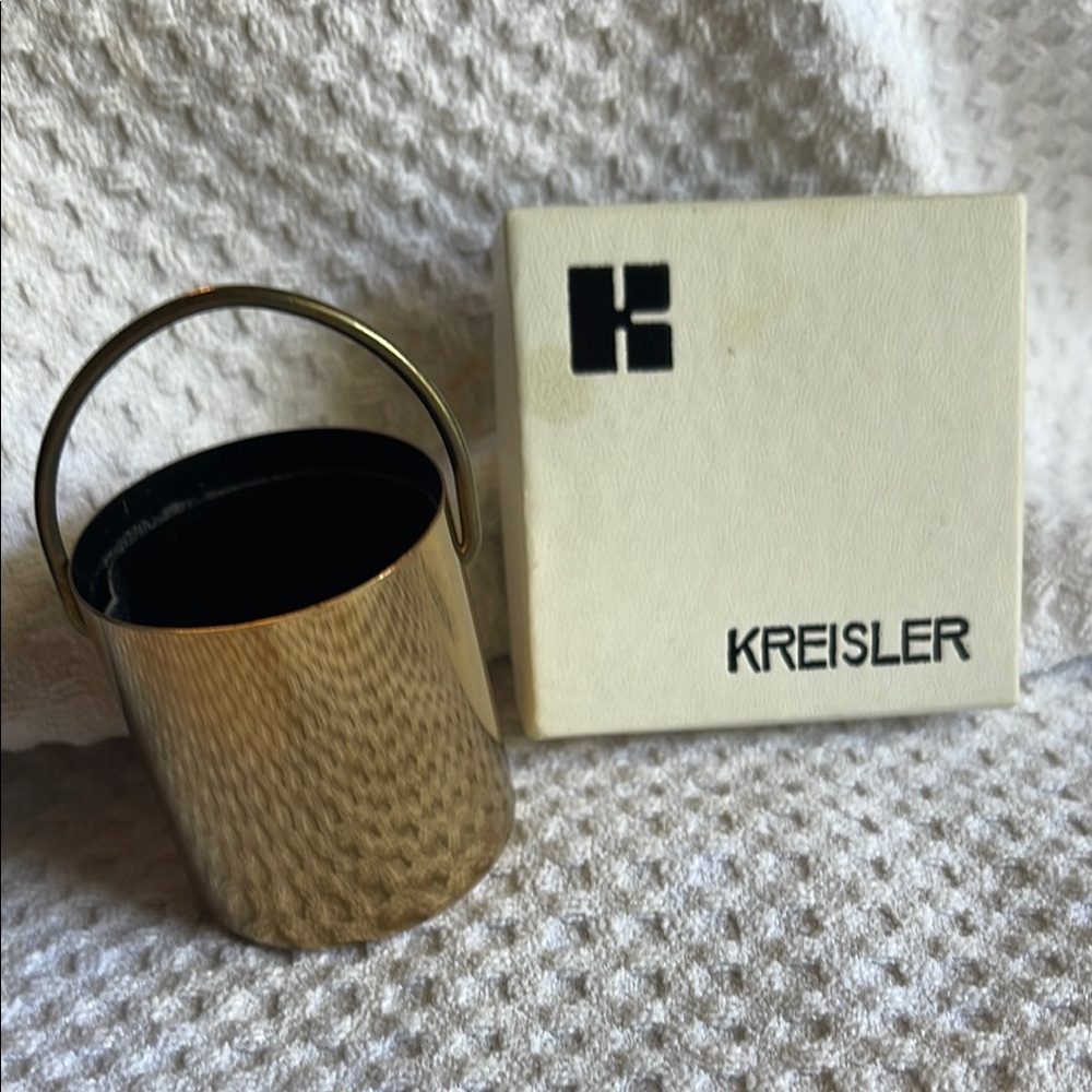 Kreisler Gold-Tone miniature Bucket